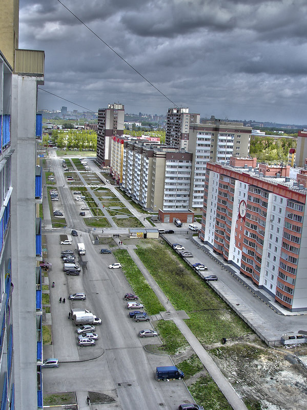 Вид с высоты 17 этажа - Елена Перминова