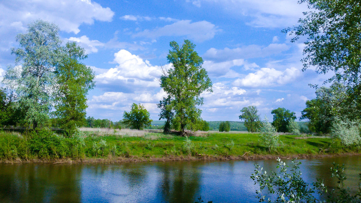 Весенний пейзаж на реке - Сергей Тагиров