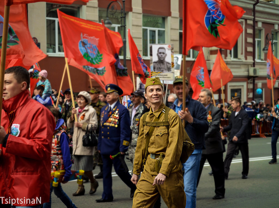 Бессмертный полк, возвращение из прошлого. - Наталья Цыпцына