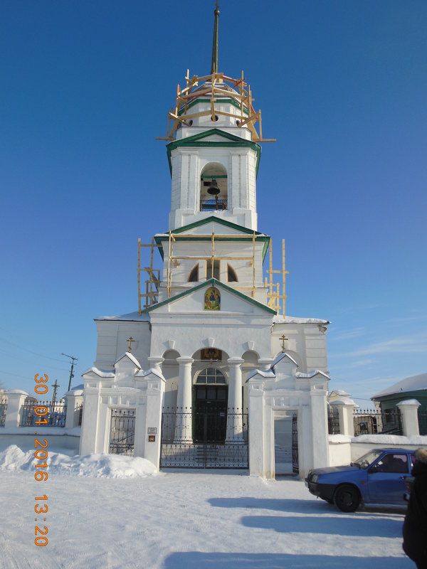 Свято - Троицкий ( Уйский ) собор .Начало 1754 строительство - игорь 