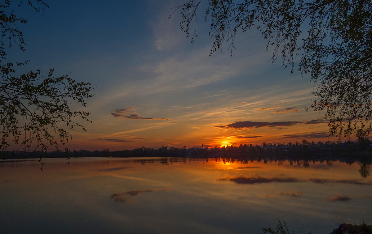 вечер на озере - Сергей Цветков