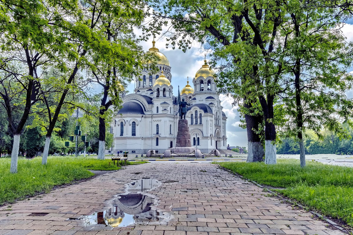 Вид на Свято Вознесенский собор. - Олег Барзолевский