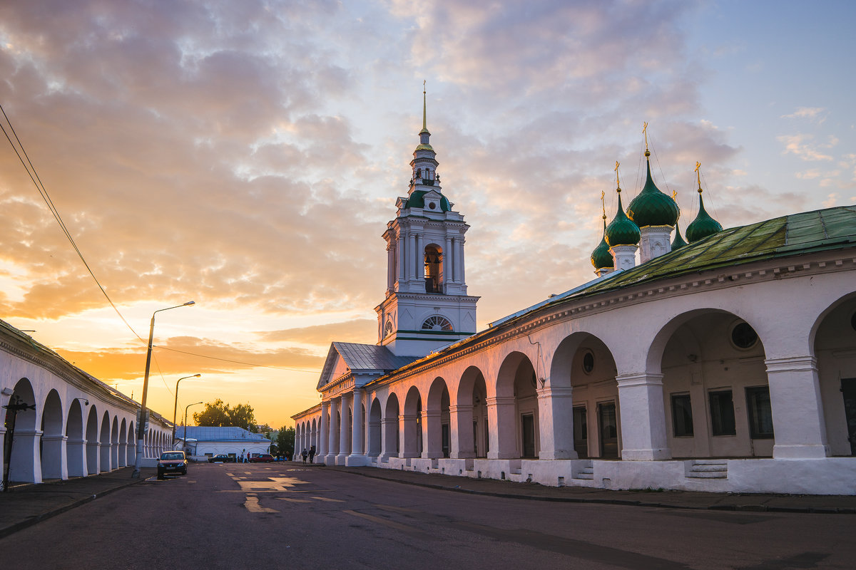 Sunset in Kostroma - Илья Меркулов