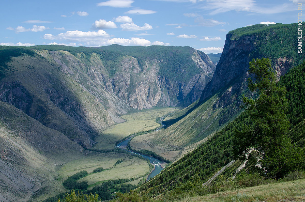 Горная река Чулышман