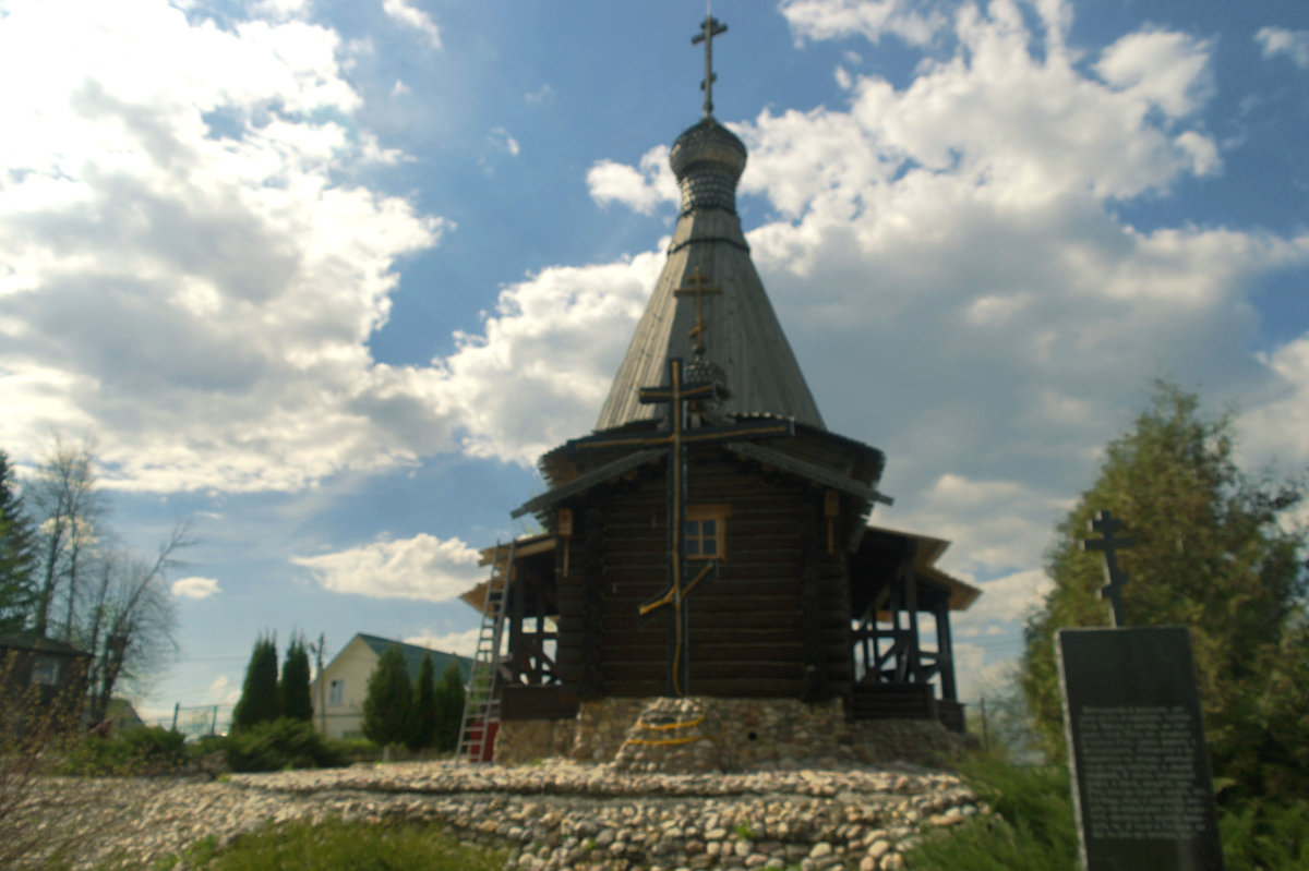 часовня при источнике Лужецкого монастыря - Екатерррина Полунина