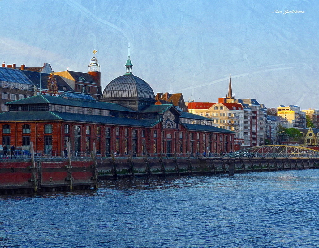 Hamburg. Fischmarkt - Nina Yudicheva