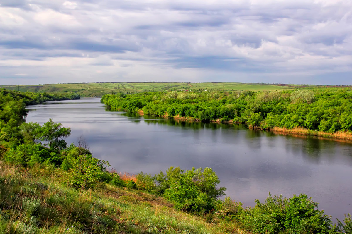 Северский река Северский Донец