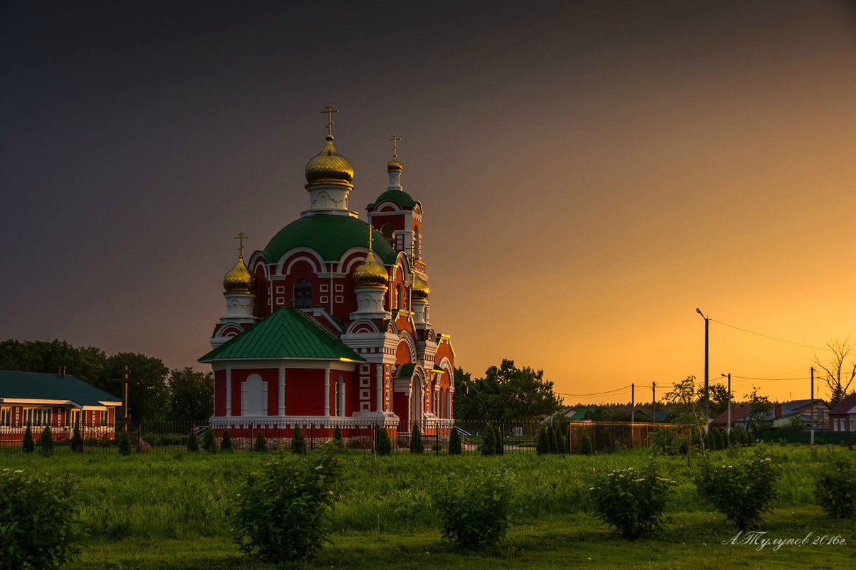 Церковь Михаила Архангела в с.Сатинка на Тамбовщине. - Александр Тулупов