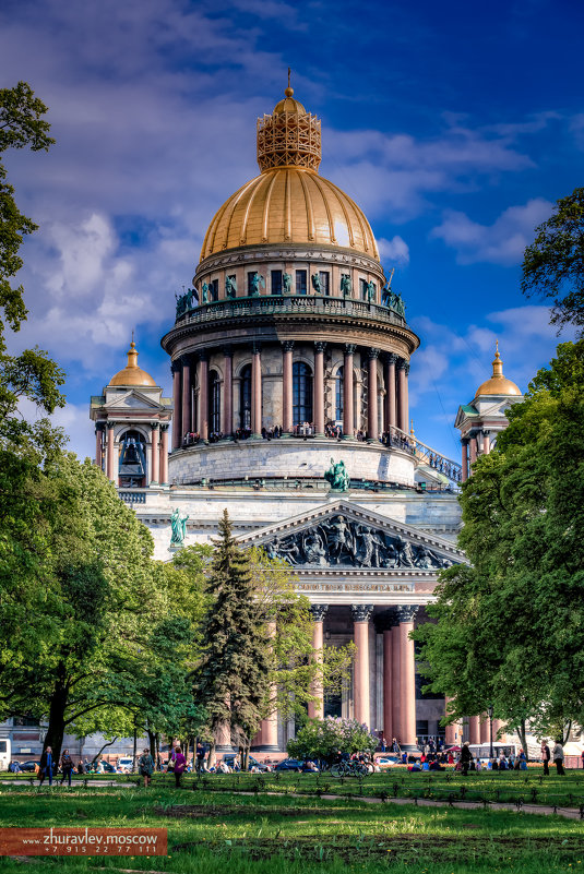 Исаакиевский собор весной - Фотограф Андрей Журавлев
