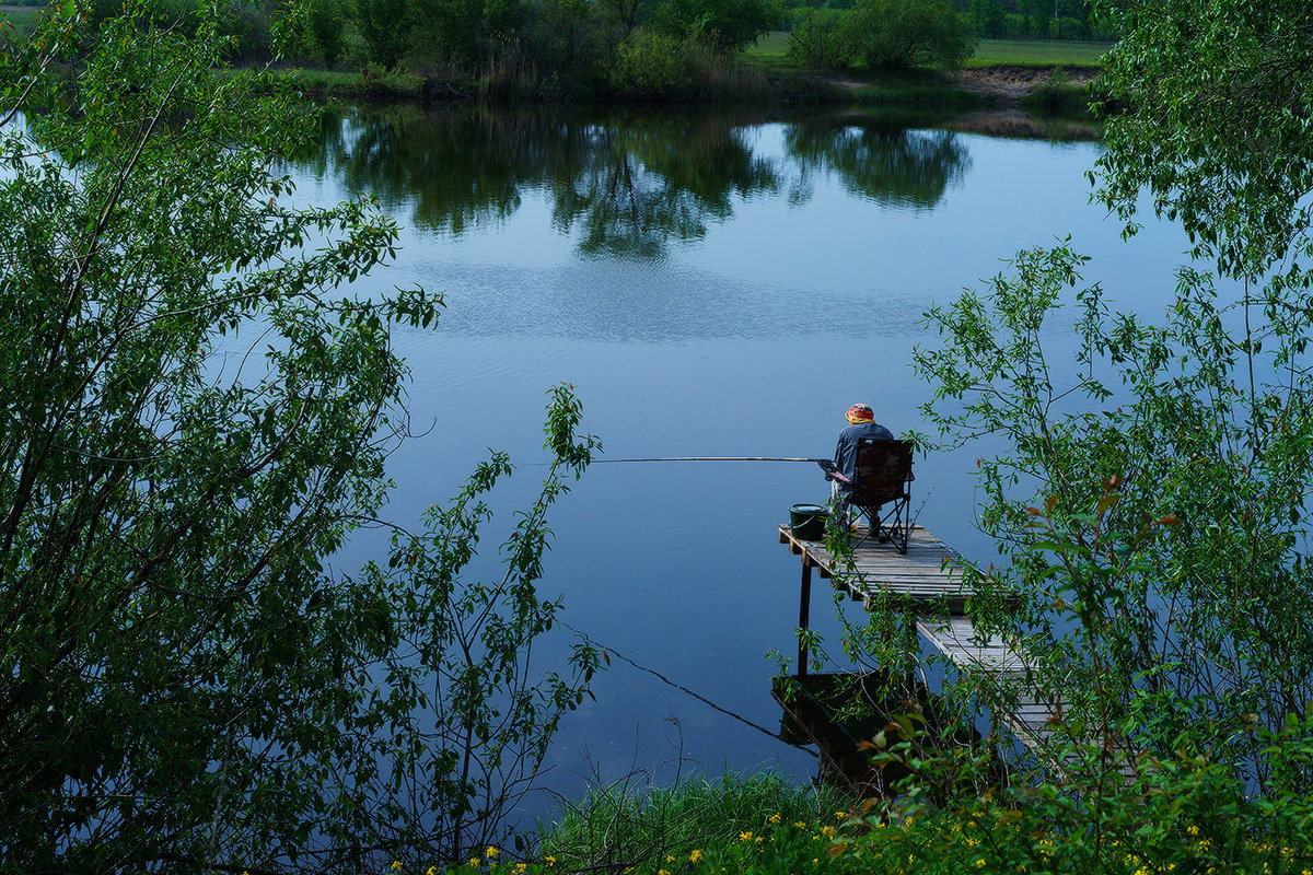 На летней рыбалке - Оксана Лада