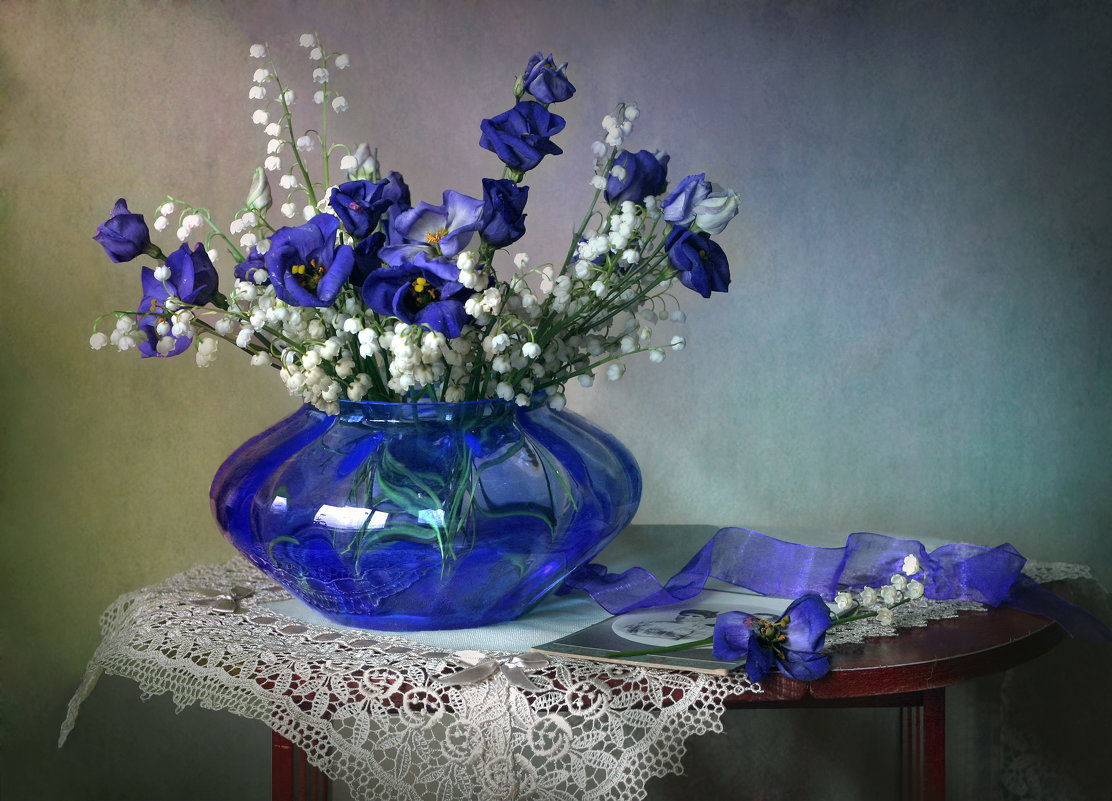 Этюд с синей вазой - lady-viola2014 -