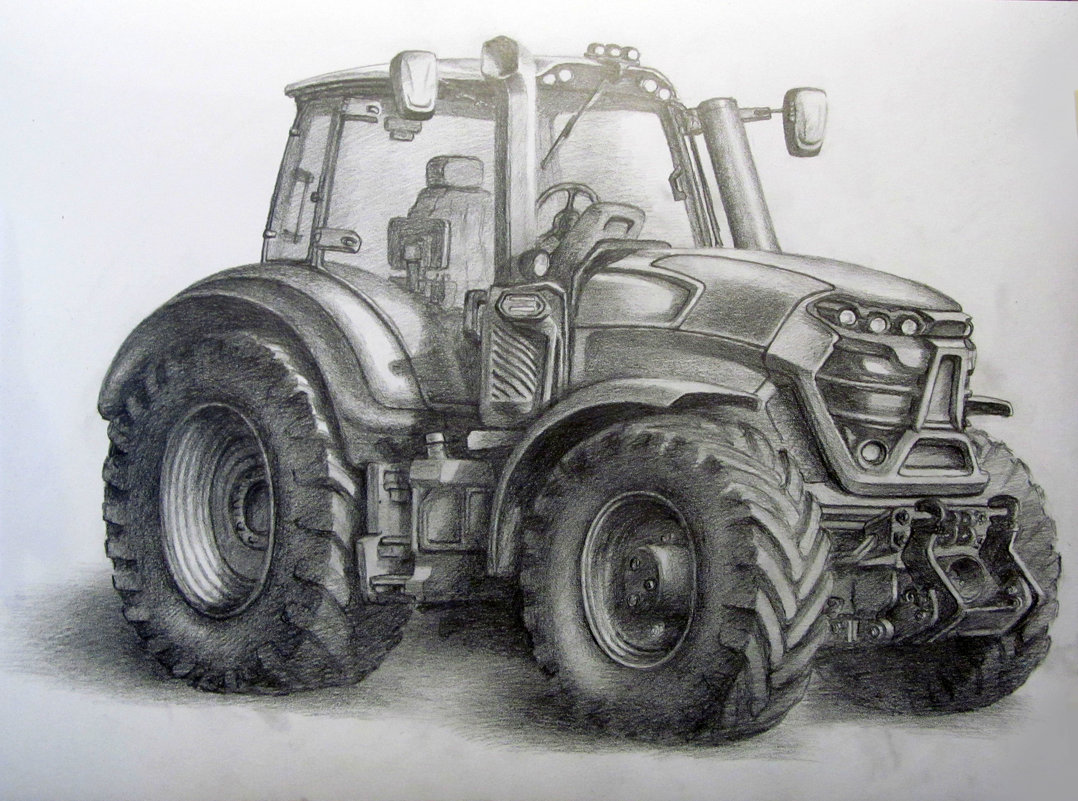 трактор - rv76 