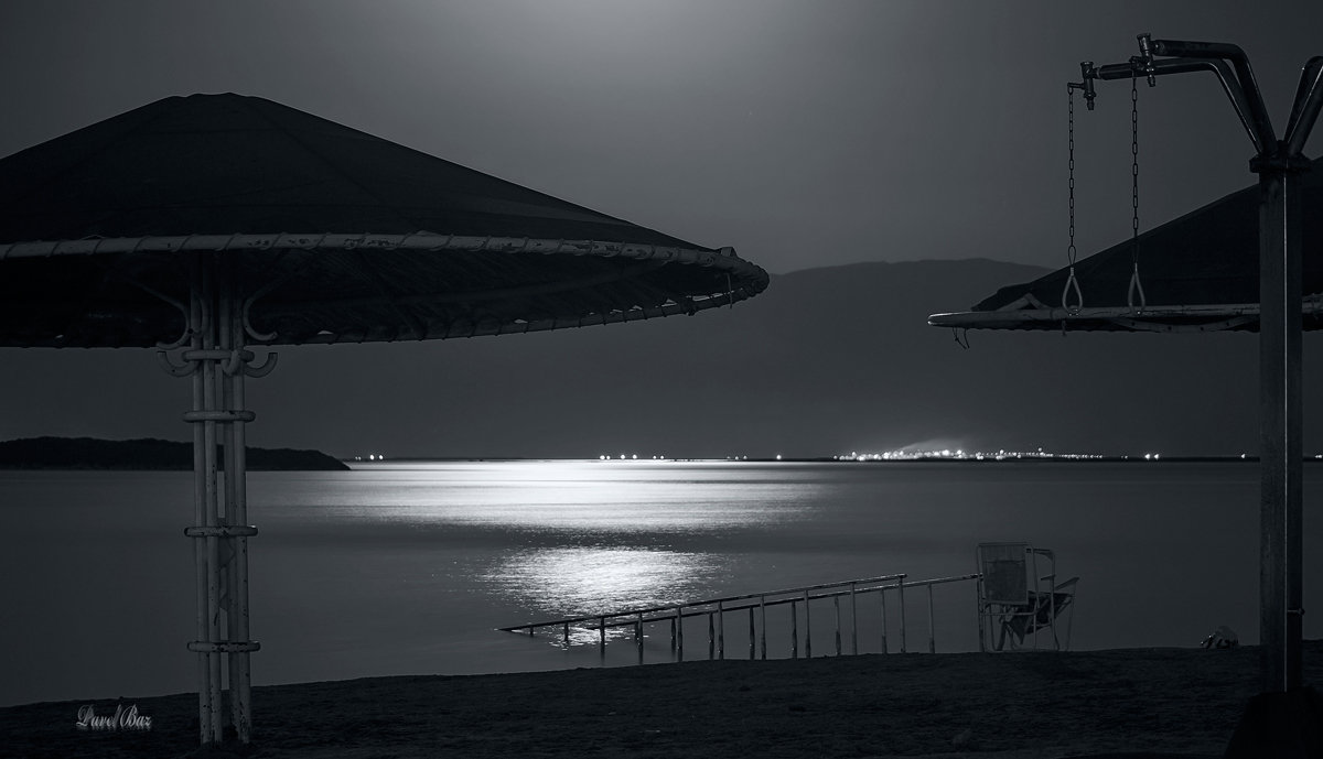 ночной пляж Мёртвого моря... - Павел Баз