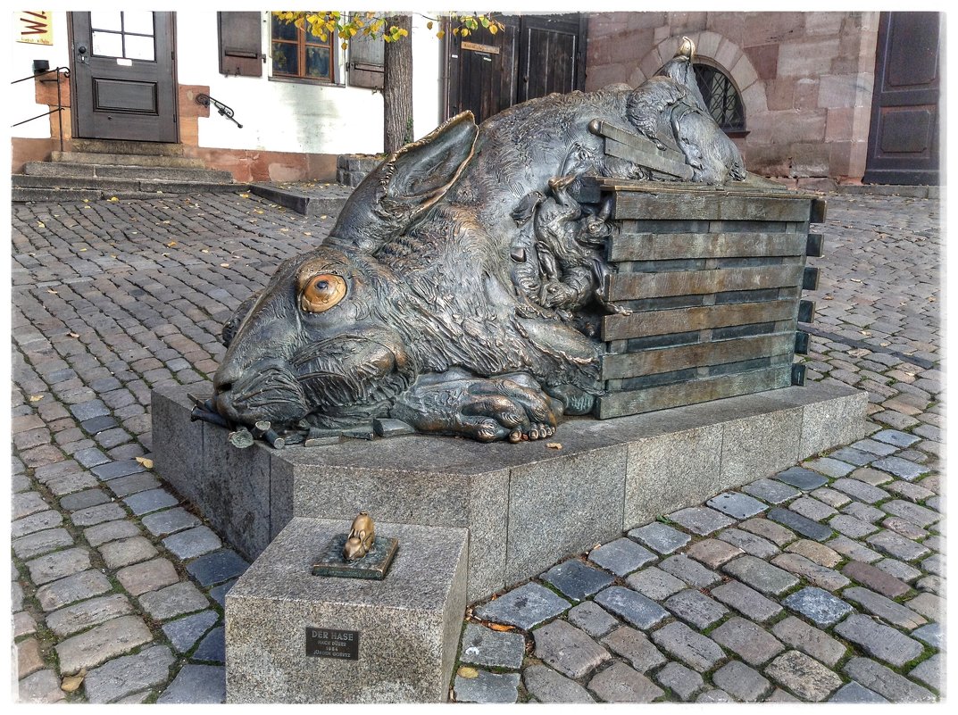 Памятник зайцу в Нюрнберге - Николай Милоградский
