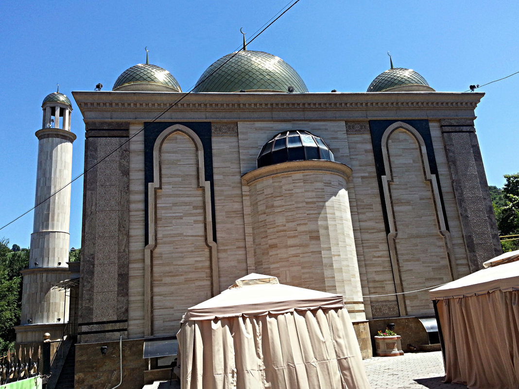 Мечеть возле горы Кок-Тюбе, г. Алма-Ата - Асылбек Айманов