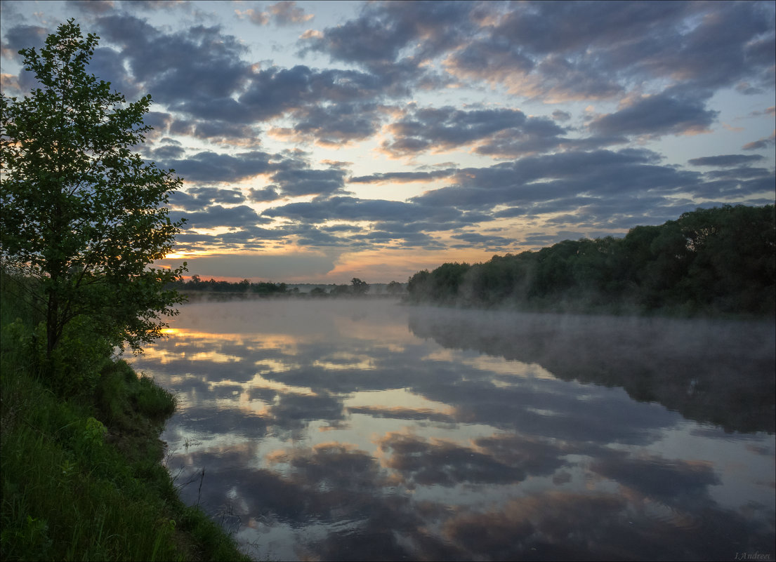Рассвет на реке Клязьма. - Igor Andreev
