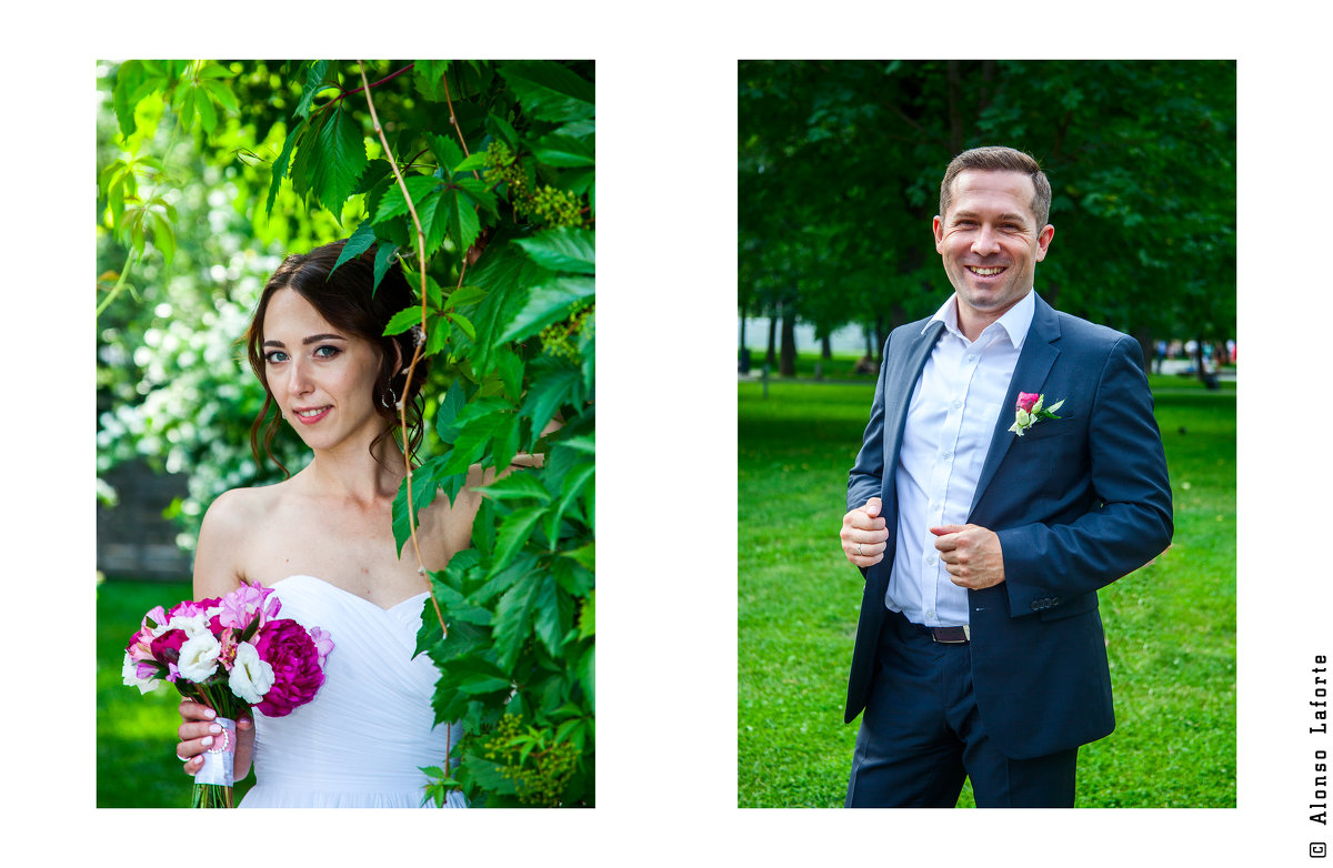 Свадебные фотографии Виталий и Екатерина - alonso Laforte