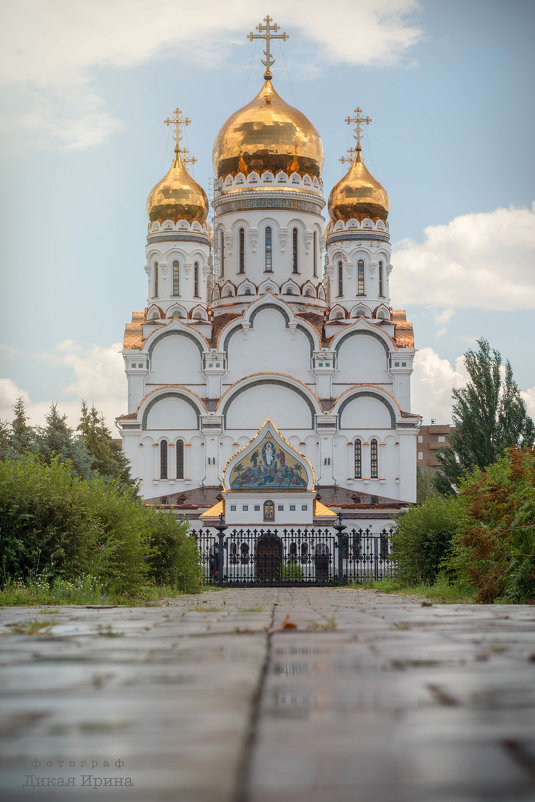 Тольяттинский собор зимой