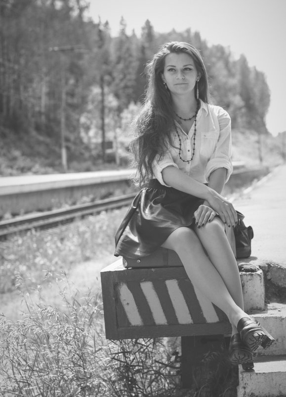 В ожидании поезда - Iulia Efremova