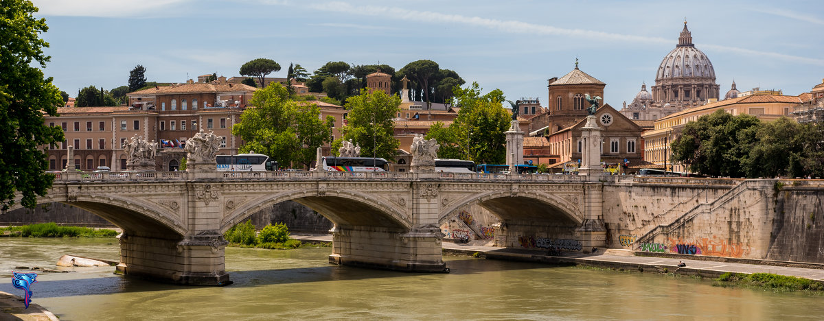 Ponte Vittorio Emanuele II, Roma - David Rinenberg