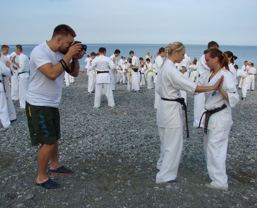 Тренировка на пляже - Михаил Битёв