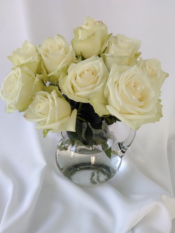 Букет из белых роз - Mariya laimite