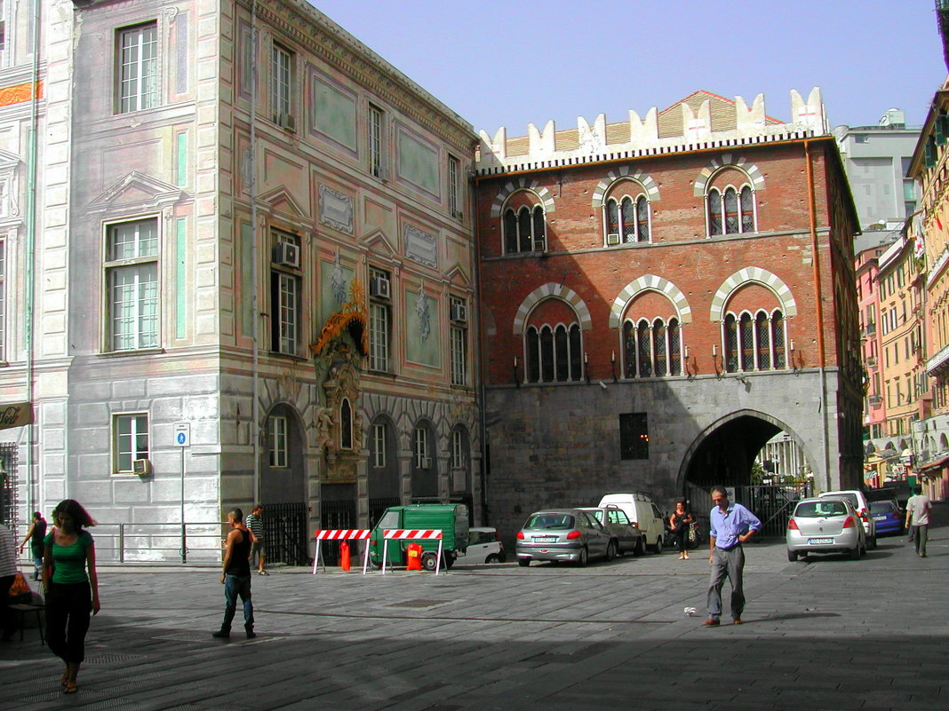 Палаццо Сан-Джорджо в Генуе. - Tata Wolf
