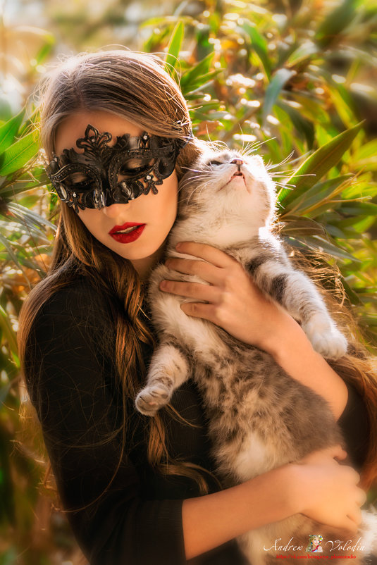 Девушка с котом - Андрей Володин