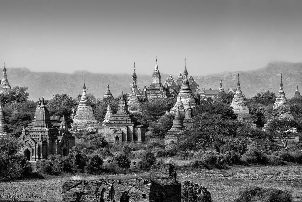 Мьянма. Черно-белые сны о Старом Багане - Андрей Левин