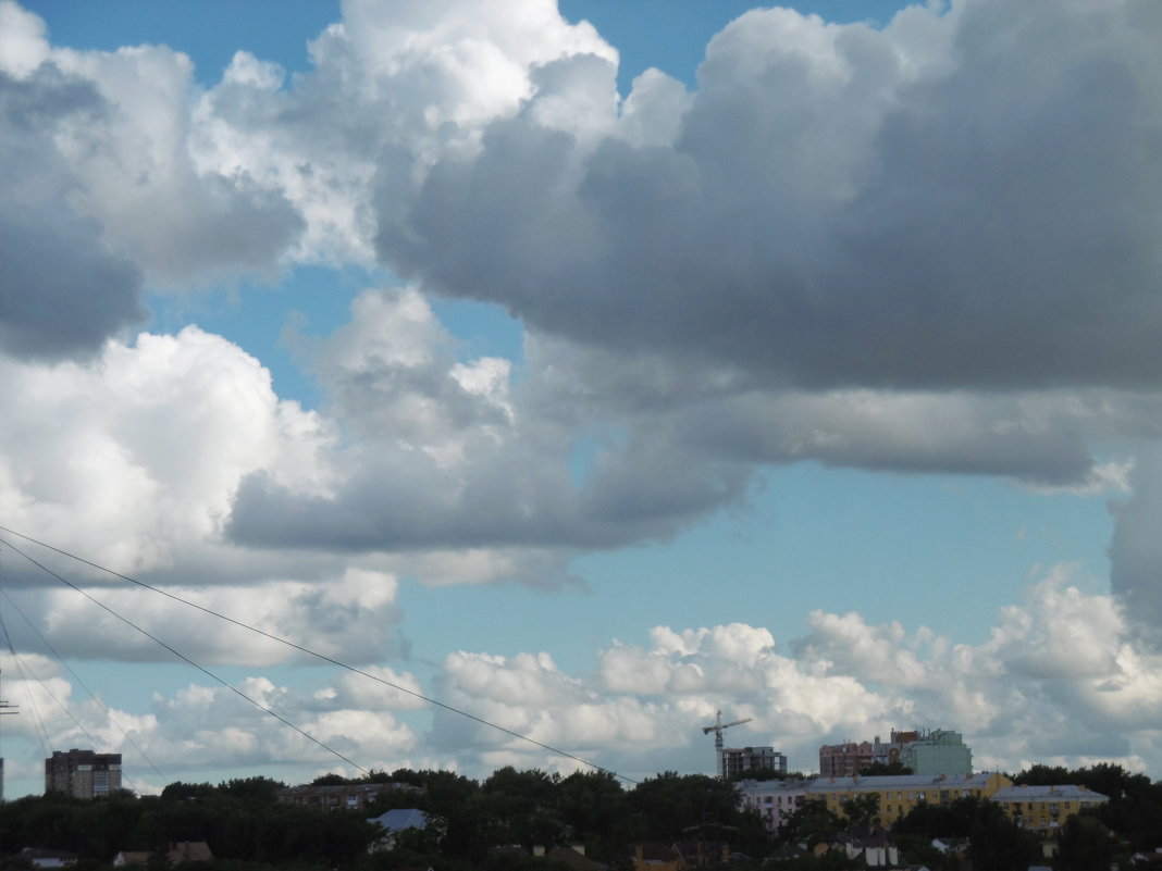 Облака над городом - татьяна 