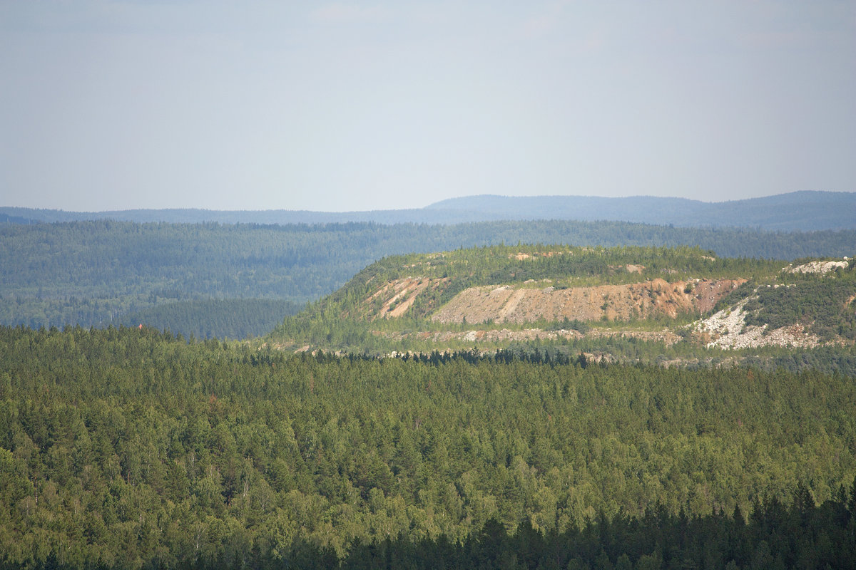 Вид с горы Большой камень на запад - Александр Иванов