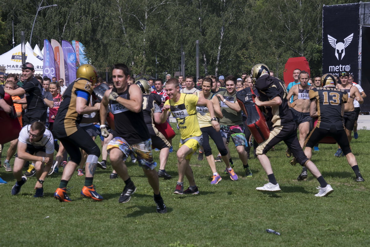 Международная гонка Tough Viking 2016 в Кузьминках. - Жанна Кедрова