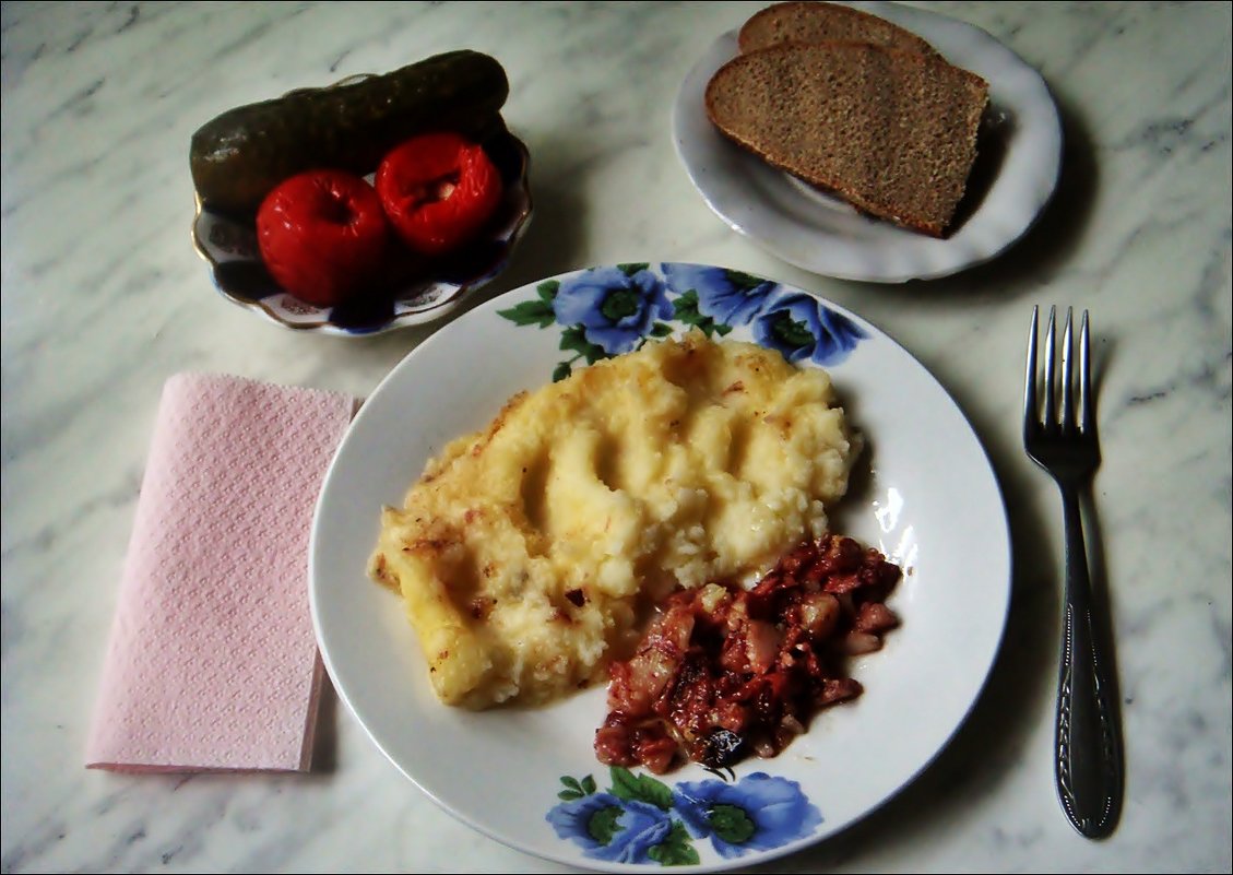 Обыкновенный завтрак для любителей солёностей - Нина Корешкова