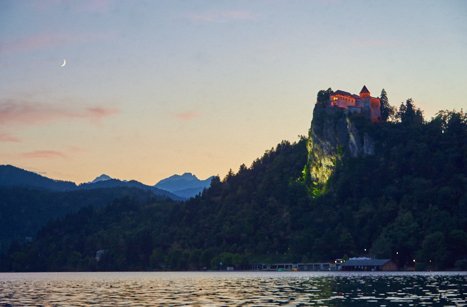 Озеро Блед и Бледский замок (Словения) - Андрей Крючков
