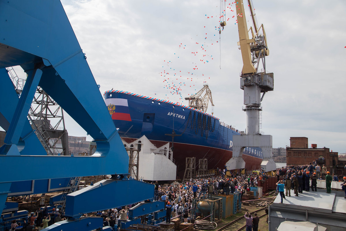 Спуск Арктики на воду - Эльвина Доронина