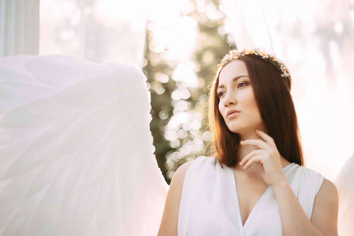 фотопроект в образе ангела - Алина Дорофеева