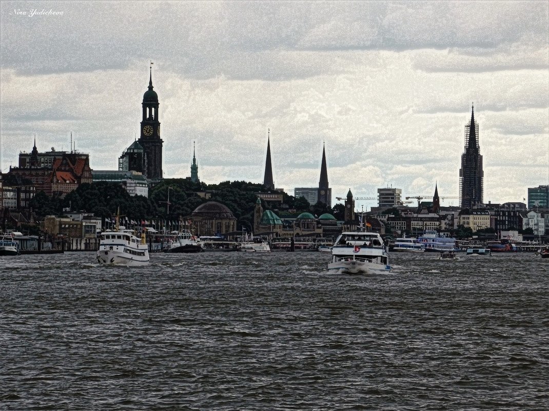 Hafen. Hamburg - Nina Yudicheva