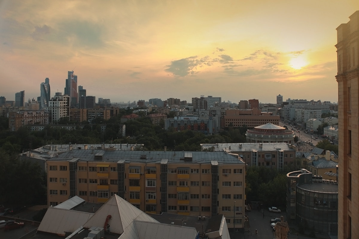 Вид Из Окна Москва