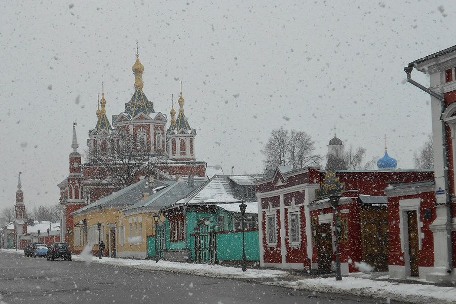 Снегопад в Коломне - Марина Грушина