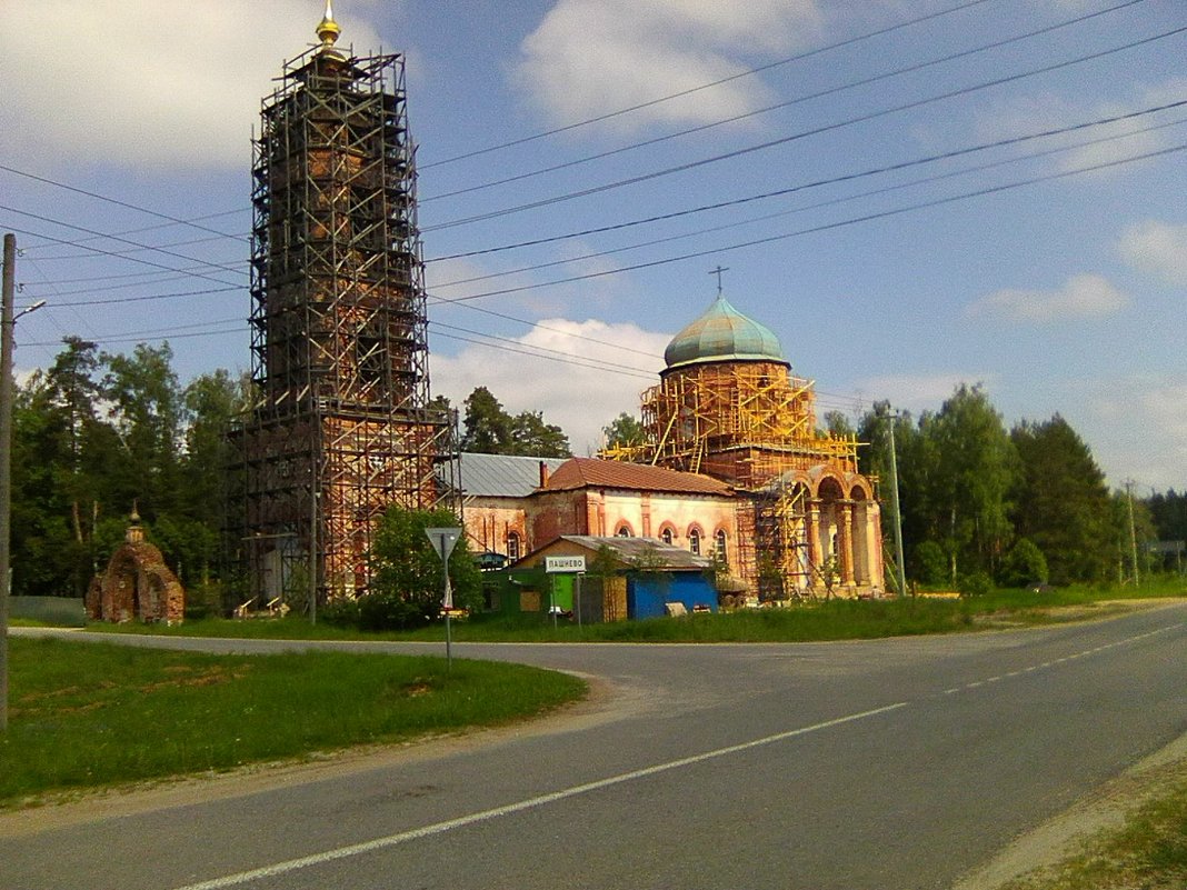 Обновление храма в Пашнево - Виктор Мухин