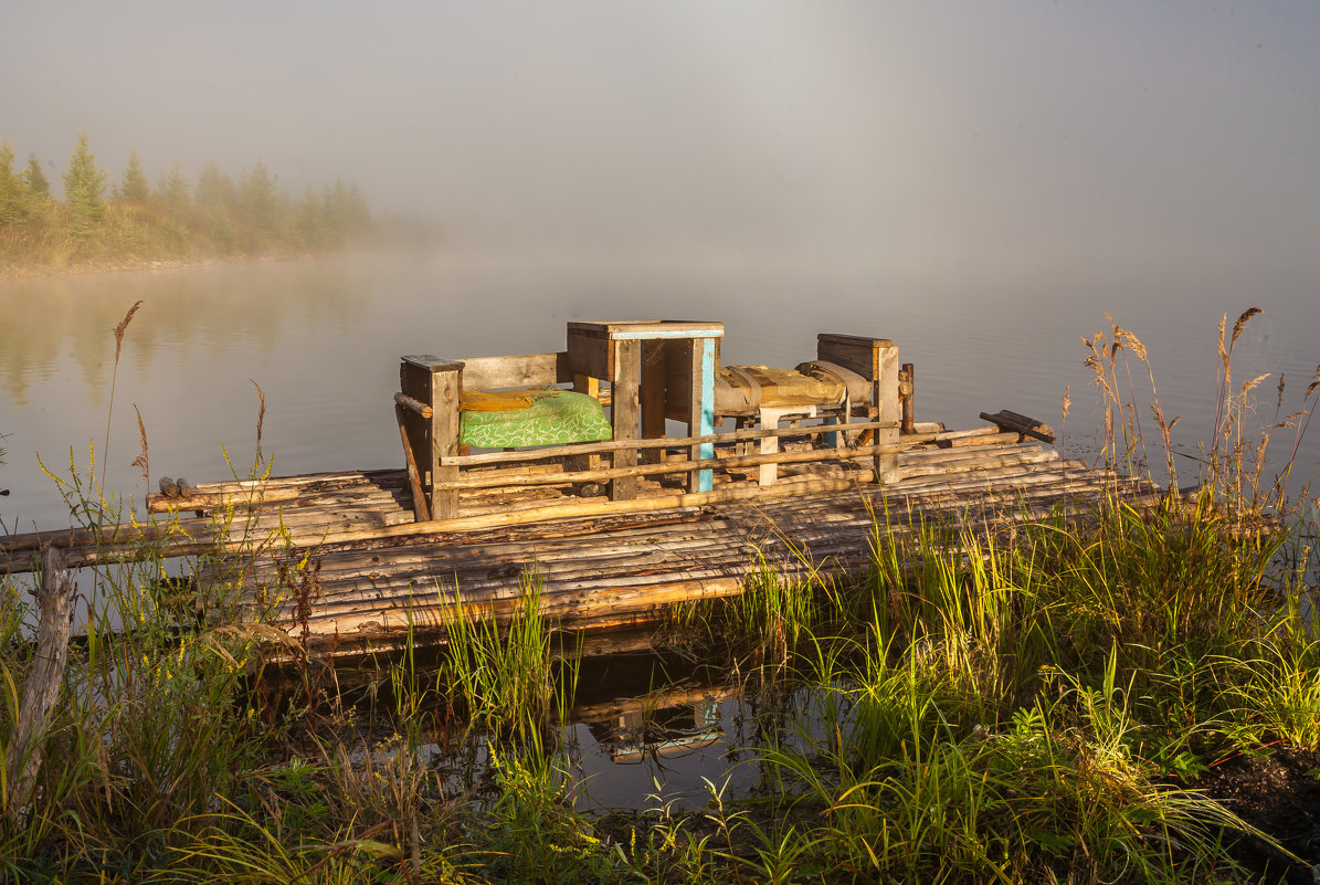 Плот на озере - Сергей Сол