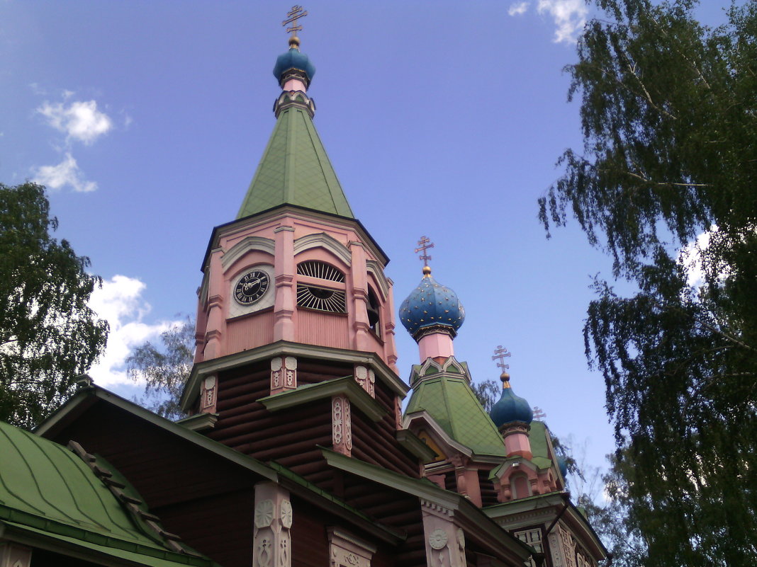 Наташинская церковь в Подмосковном городе Люберцы. - Ольга Кривых