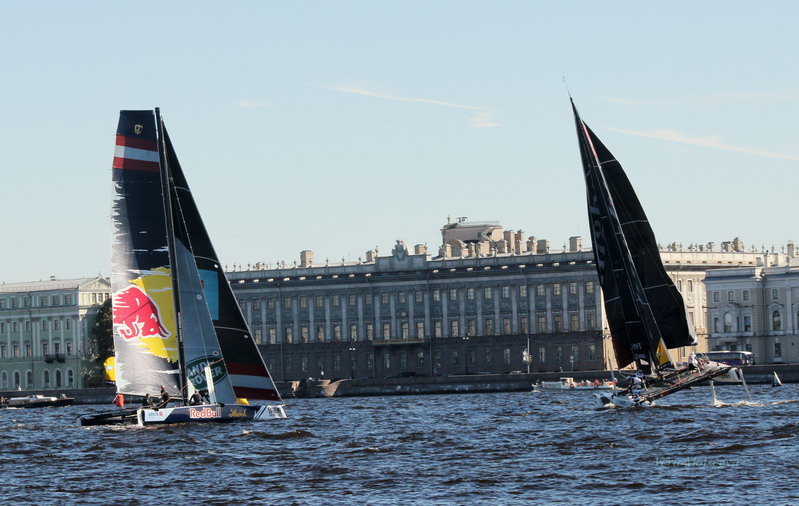 Парусные гонки Extreme sailing series - Вера Моисеева