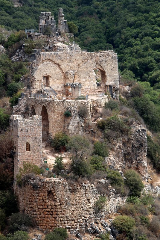 Замок Монфор — замок крестоносцев, расположенный в Верхней Галилее на севере Израиля - vasya-starik Старик