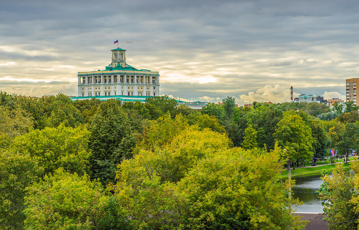 Москва, вид на Екатерининкий сад - Игорь Герман