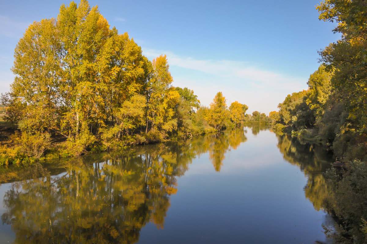 Золотая осень на реке Деме - Сергей Тагиров