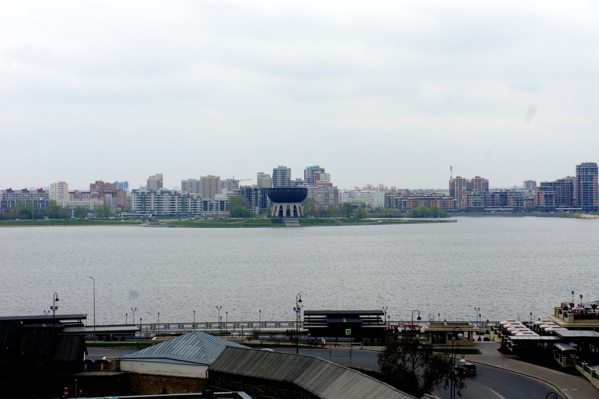 Вид на Казань со смотровой площадки Казанского кремля - Елена Павлова (Смолова)