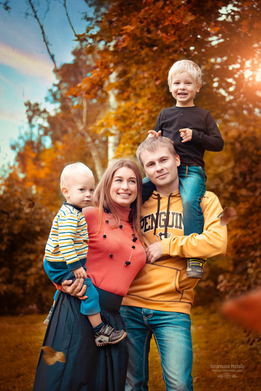 Семейная фотосессия - Фотохудожник Наталья Смирнова