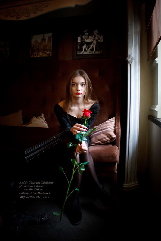 "Autumn rose" - осенняя роза. Фотограф в Белгороде Руслан Кокорев. - Руслан Кокорев