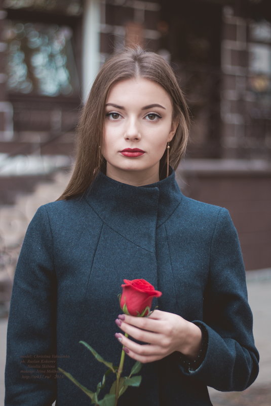 "Autumn rose" - осенняя роза. Фотограф в Белгороде Руслан Кокорев - Руслан Кокорев